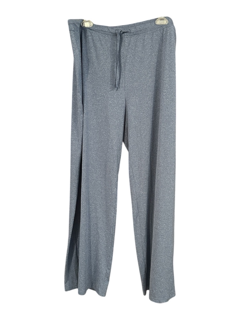 32 Degree Cool Wide-Leg Lounge Pants - Heathered Silver-Gray NWOT